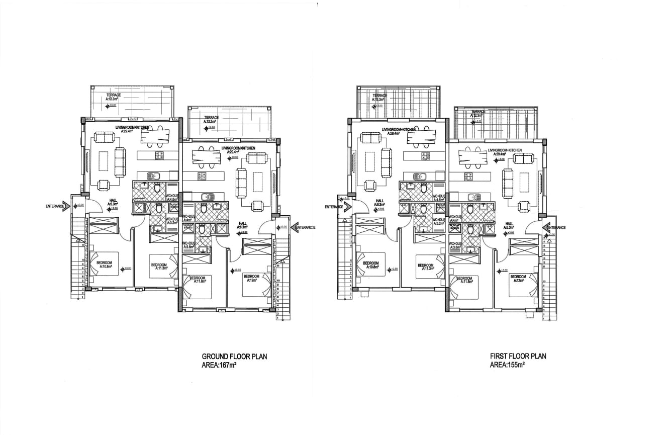 New modern apartment and villa project in Northern Cyprus, Kyrenia - Umbrella Group - Photo 13