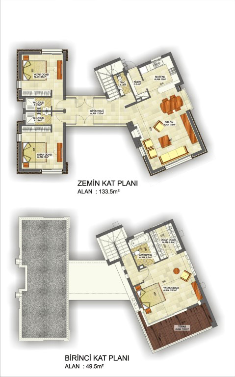 New project of villas in Northern Cyprus, located on the sea, Esentep - Umbrella Group - Photo 12