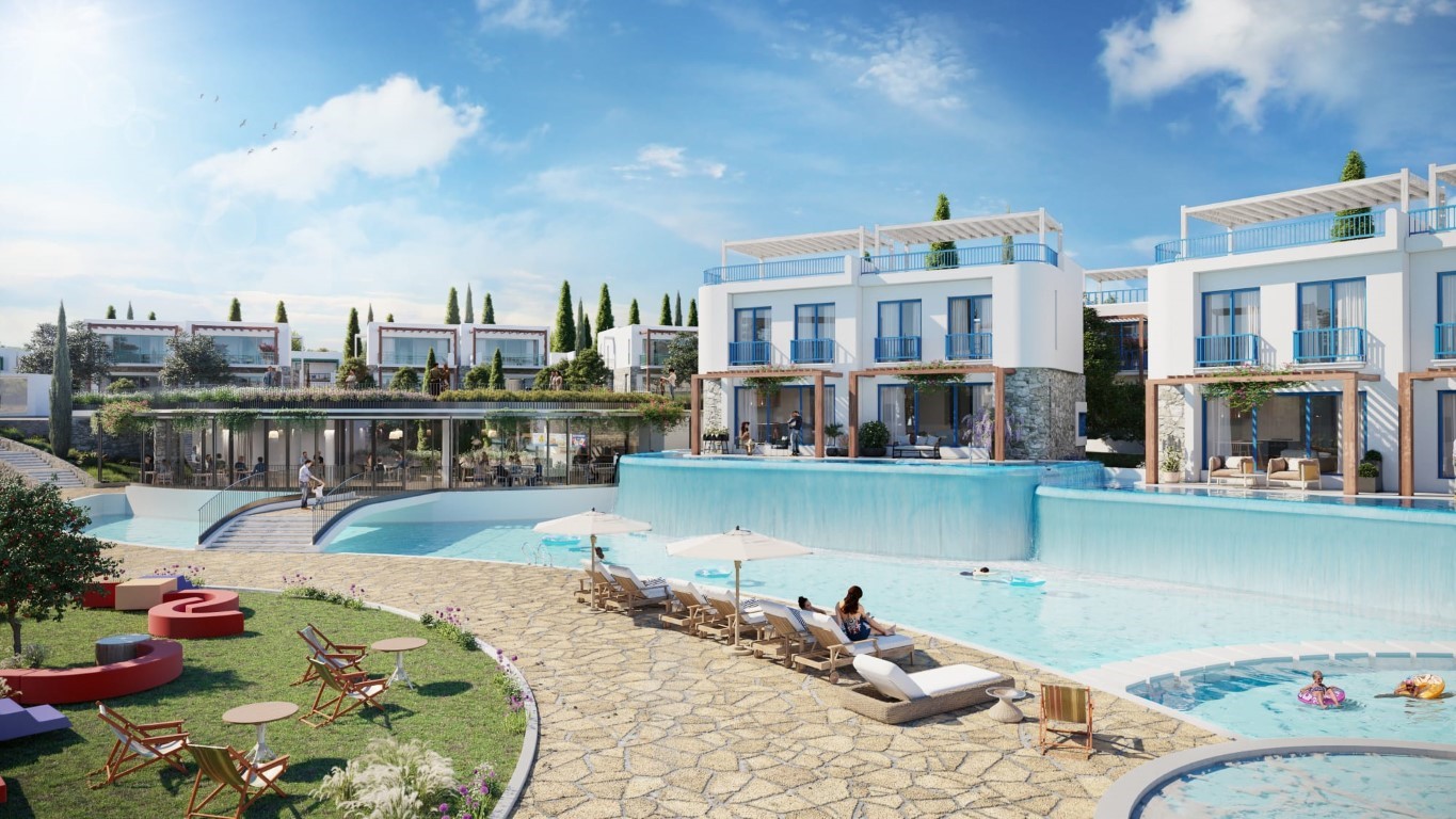 New modern apartment and villa project in Northern Cyprus, Kyrenia - Umbrella Group - Photo 9
