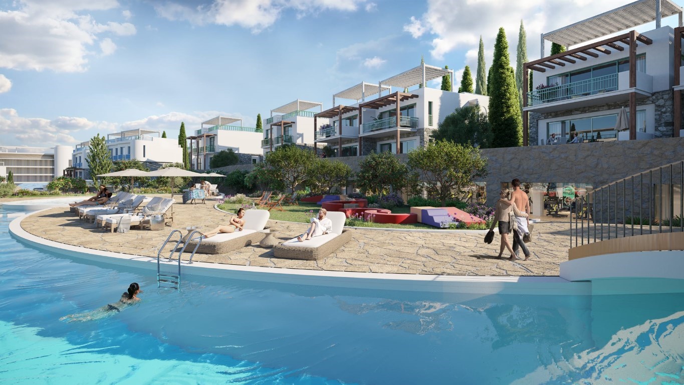 New modern apartment and villa project in Northern Cyprus, Kyrenia - Umbrella Group - Photo 10