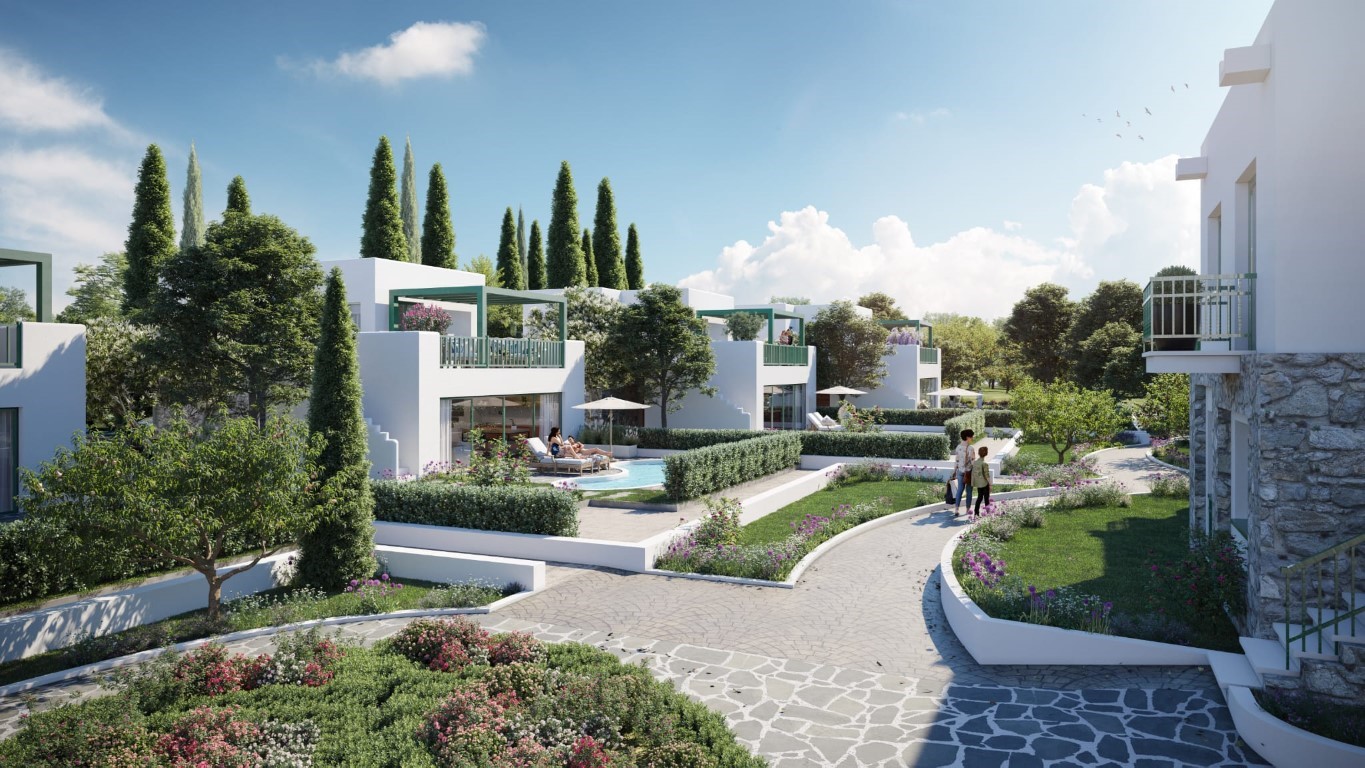 New modern apartment and villa project in Northern Cyprus, Kyrenia - Umbrella Group - Photo 4