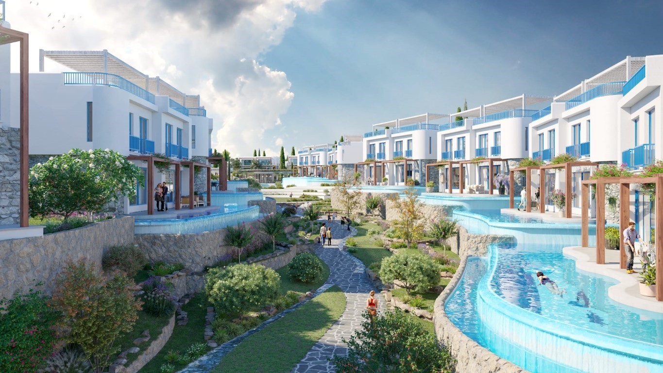 New modern apartment and villa project in Northern Cyprus, Kyrenia - Umbrella Group - Photo 6