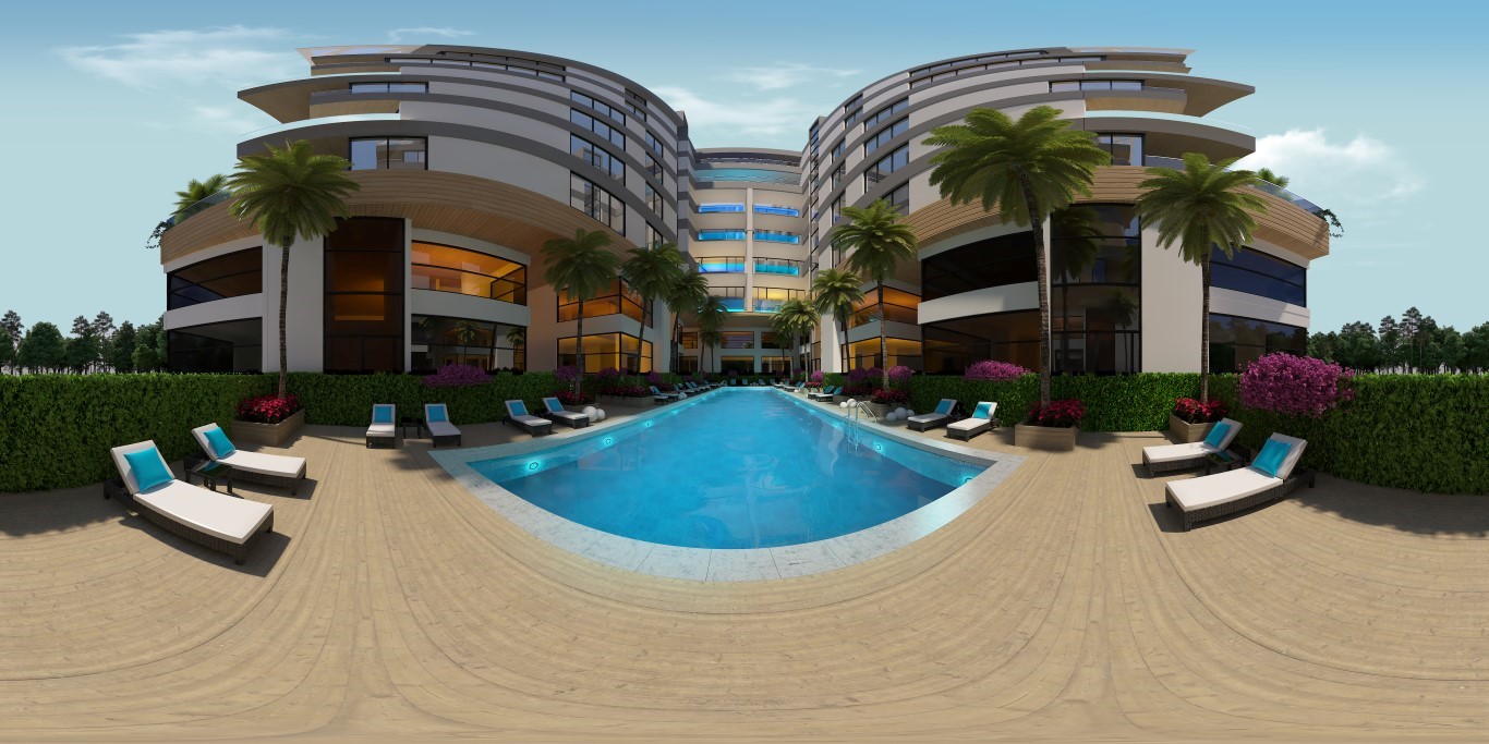 Residential complex in Northern Cyprus 200 m from the sea, Kyrenia - Umbrella Group
