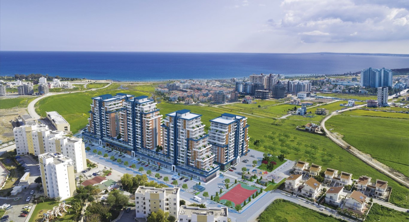 High-rise project with varied infrastructure in Northern Cyprus, Ischele region - Umbrella Group - Photo 2
