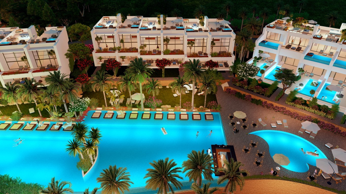 Villa complex located in Kyrenia, on the coast of the Mediterranean Sea - Umbrella Group - Photo 5