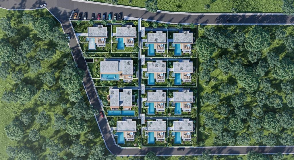 Design of modern premium villas in the Tepe area, apartments 4+1, 5+1, 6+1 - Umbrella Group - Photo 4