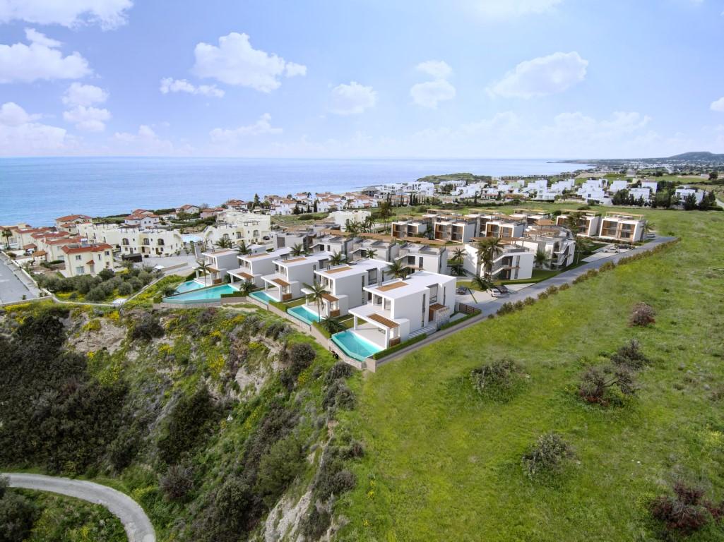 New project of villas and apartments in Northern Cyprus with sea view, Kyrenia town - Umbrella Group - Photo 3