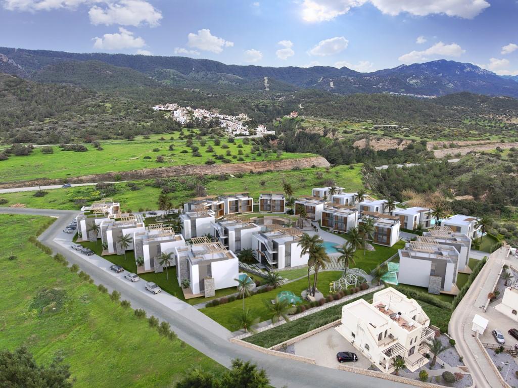 New project of villas and apartments in Northern Cyprus with sea view, Kyrenia town - Umbrella Group - Photo 4
