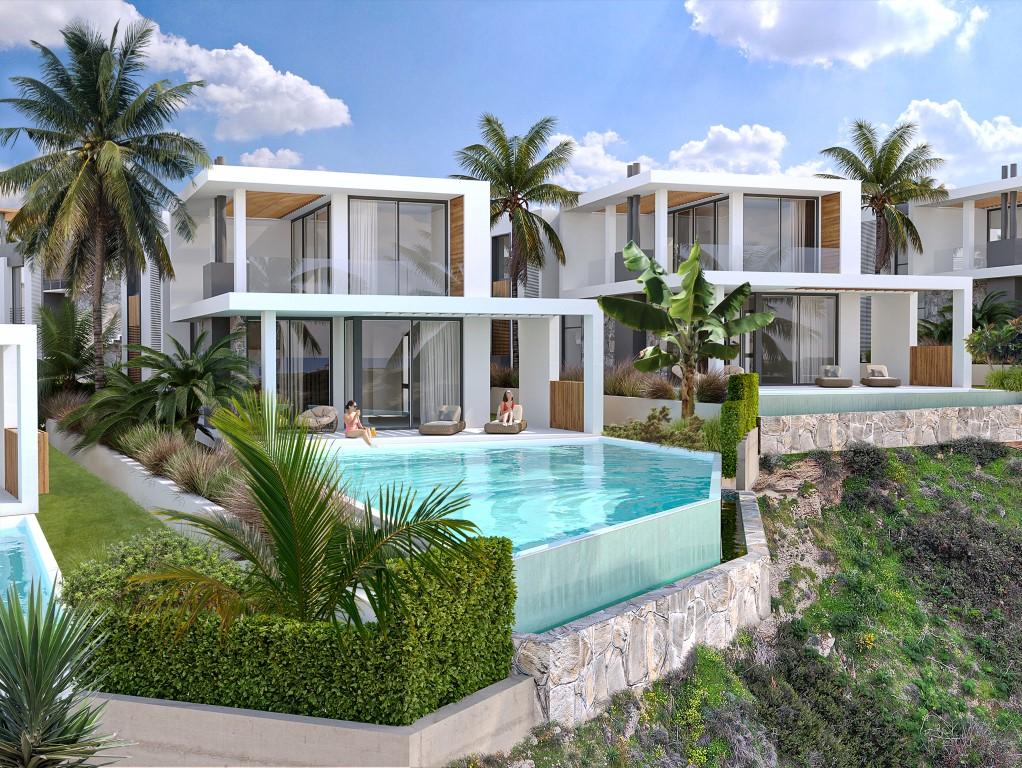 New project of villas and apartments in Northern Cyprus with sea view, Kyrenia town - Umbrella Group - Photo 11