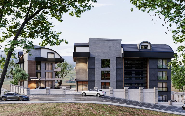 New modern project in Turkey at the construction stage in Jikjilli district, Alanya - Umbrella Group - Photo 5