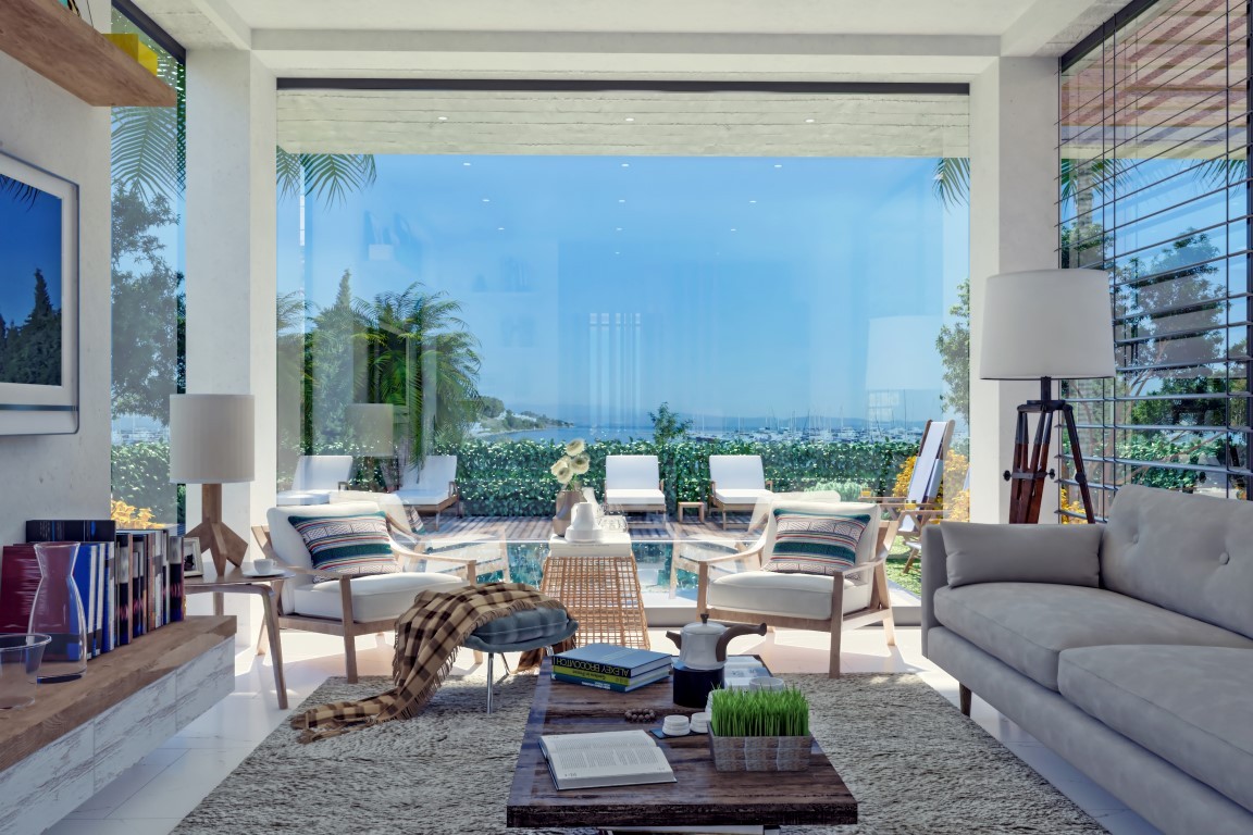 Villa complex 3+1 in Bodrum, with own swimming pool - Umbrella Group - Photo 21