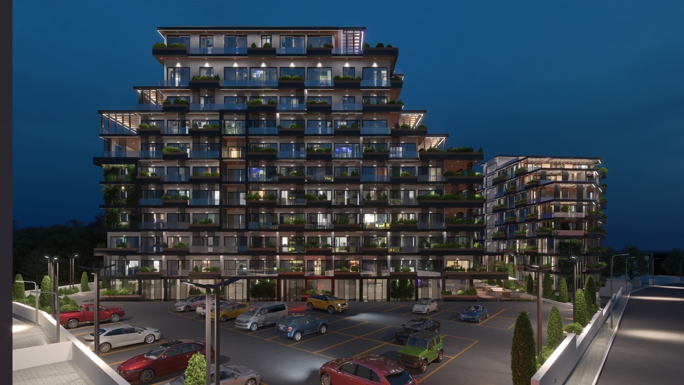 New project in modern style in Northern Cyprus, Kyrenia, with plans 1+1, 2+1 and 3+1 - Umbrella Group - Photo 4