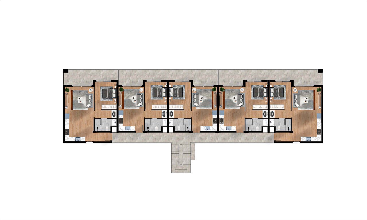 New light villa complex in Northern Cyprus, with sea and mountain views - Umbrella Group - Photo 13