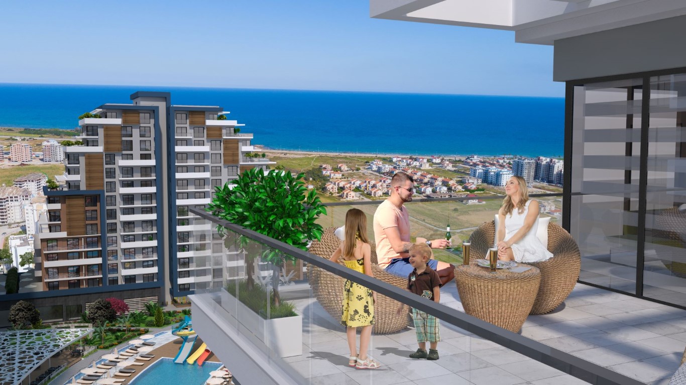 High-rise project with varied infrastructure in Northern Cyprus, Ischele region - Umbrella Group - Photo 21