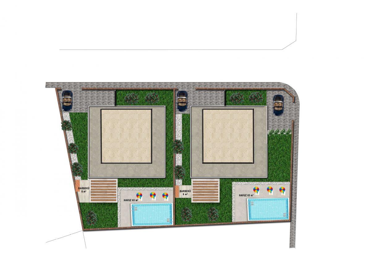 Villa under construction 6+1 in Demirtaş area - Umbrella Group - Photo 19