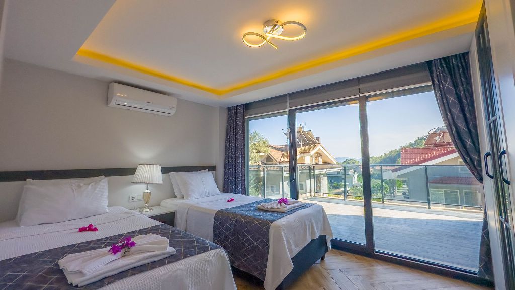 Private villa with swimming pool, with sea view in Fethiye - Umbrella Group - Photo 12