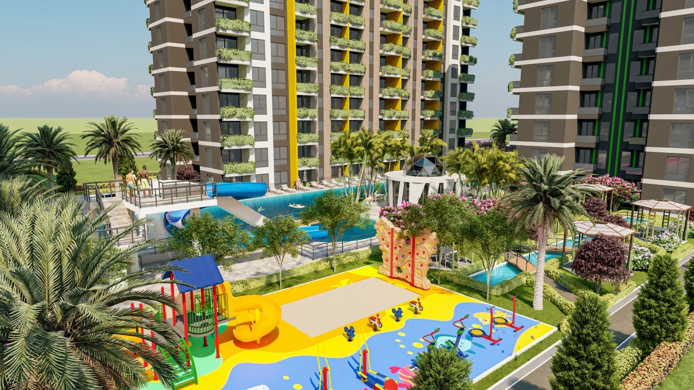 New cozy residential complex in the Erdemley area, 2+1, 3+1 apartments - Umbrella Group - Photo 11