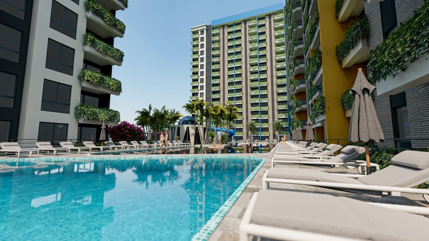 New cozy residential complex in the Erdemley area, 2+1, 3+1 apartments - Umbrella Group - Photo 13