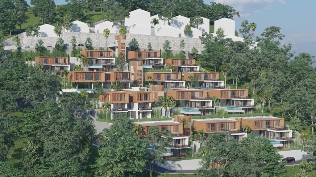 Design of modern premium villas in the Tepe area, apartments 4+1, 5+1, 6+1 - Umbrella Group - Photo 7