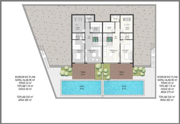 Design of modern premium villas in the Tepe area, apartments 4+1, 5+1, 6+1 - Umbrella Group - Photo 28