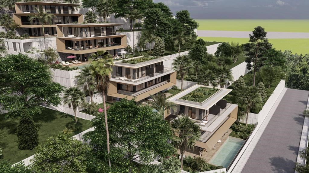 Construction of villas in the Bektas area, 5+2 apartments - Umbrella Group
