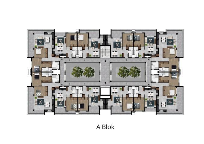 New modern project in Northern Cyprus, Kyrenia, with plans 1+1, 2+1 and 3+1 - Umbrella Group - Photo 21