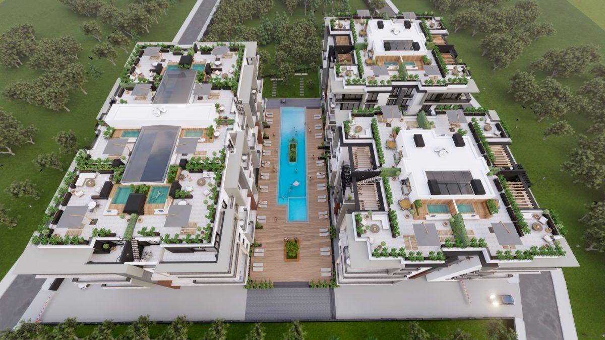 New modern project in Northern Cyprus, Kyrenia, with plans 1+1, 2+1 and 3+1 - Umbrella Group - Photo 2