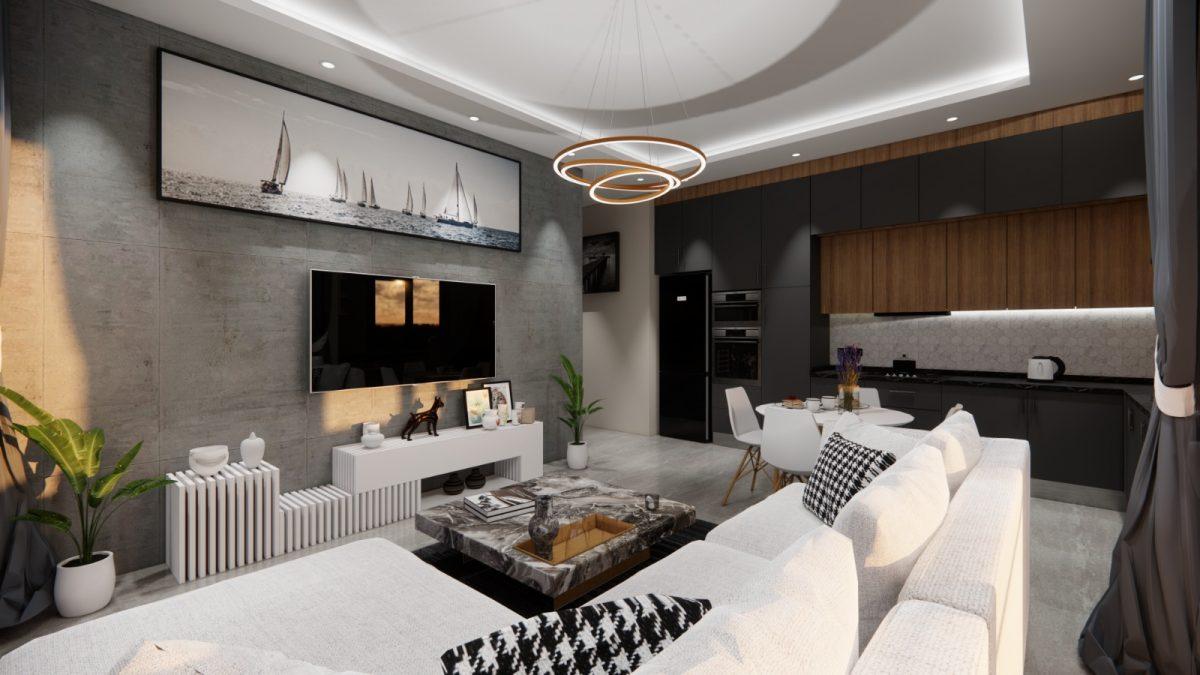 New modern project in Northern Cyprus, Kyrenia, with plans 1+1, 2+1 and 3+1 - Umbrella Group - Photo 14