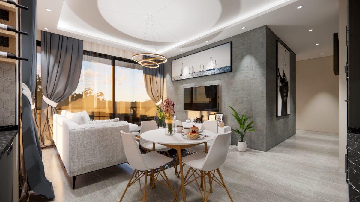 New modern project in Northern Cyprus, Kyrenia, with plans 1+1, 2+1 and 3+1 - Umbrella Group - Photo 15