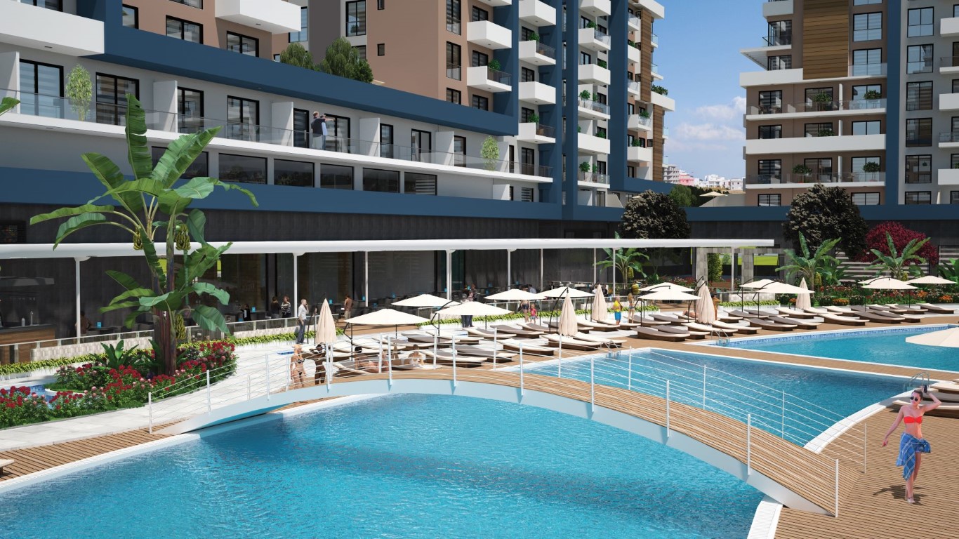 High-rise project with varied infrastructure in Northern Cyprus, Ischele region - Umbrella Group - Photo 17