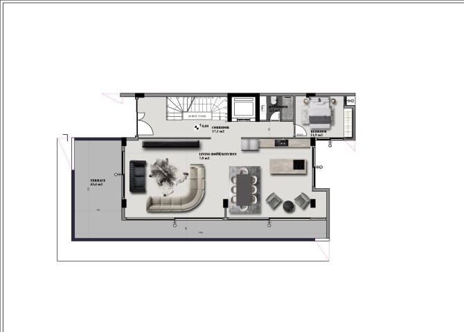 Construction of villas in the Bektas area, 5+2 apartments - Umbrella Group - Photo 7