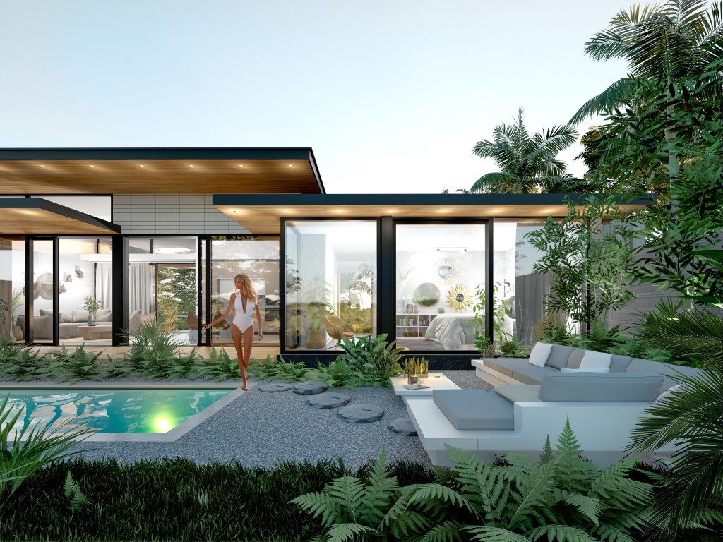 Complex villas in Bali in California style, located in the most popular area of Indonesia, Bukit - Umbrella Group - Photo 2