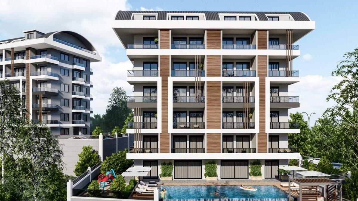 Apartments under construction in Alanya, Jikgilli district - Umbrella Group - Photo 2