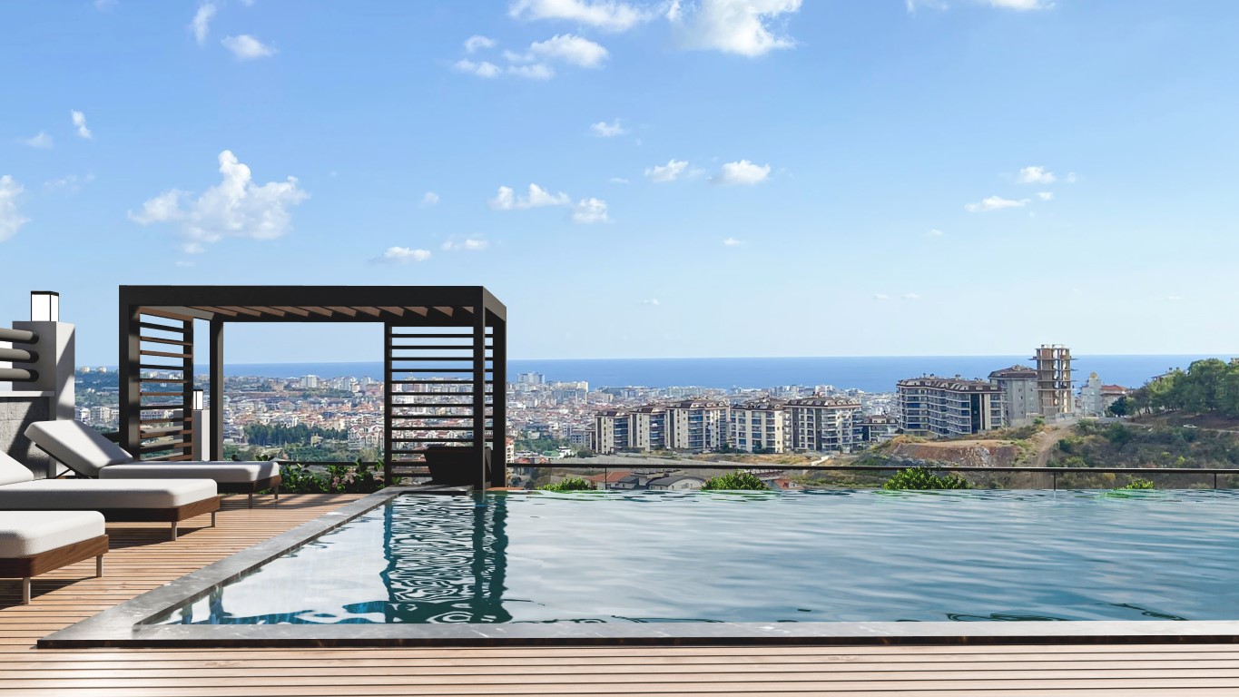 Apartments under construction in Alanya, Jikgilli district - Umbrella Group - Photo 6