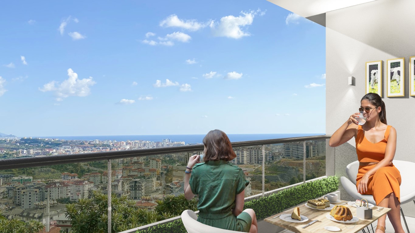 Apartments under construction in Alanya, Jikgilli district - Umbrella Group - Photo 7