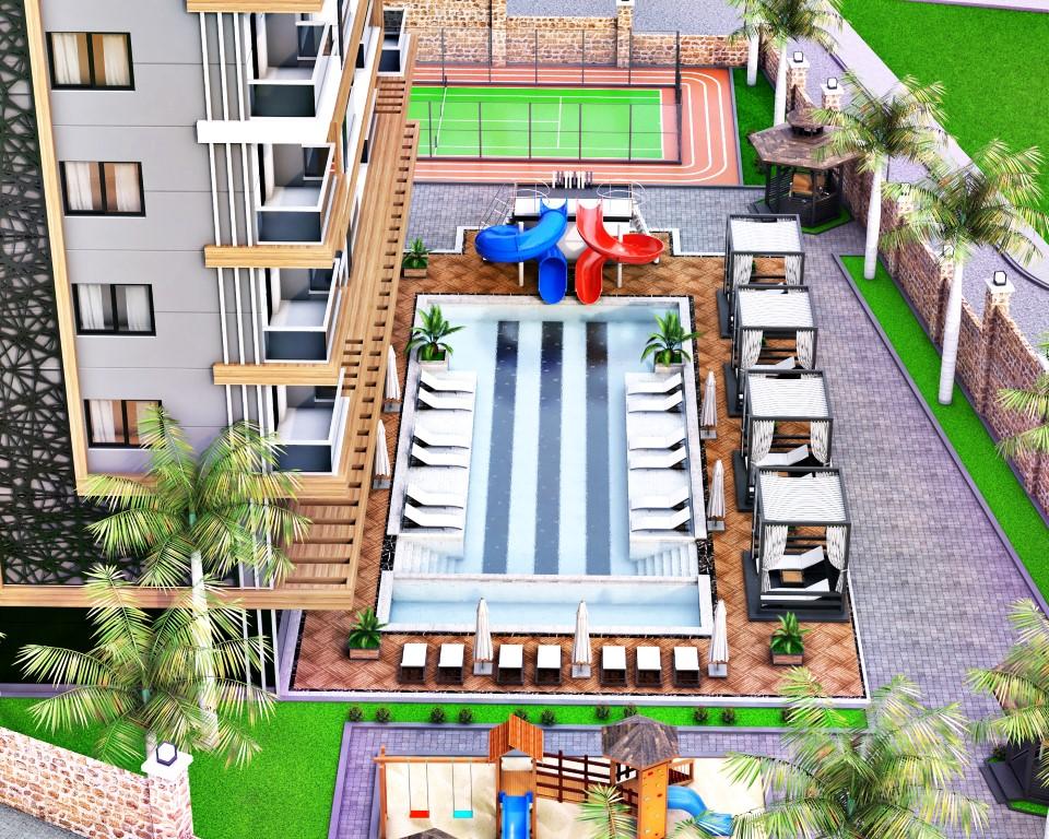 New one bedroom apartment 500 m from the sea, Tosmur district - Umbrella Group - Photo 13