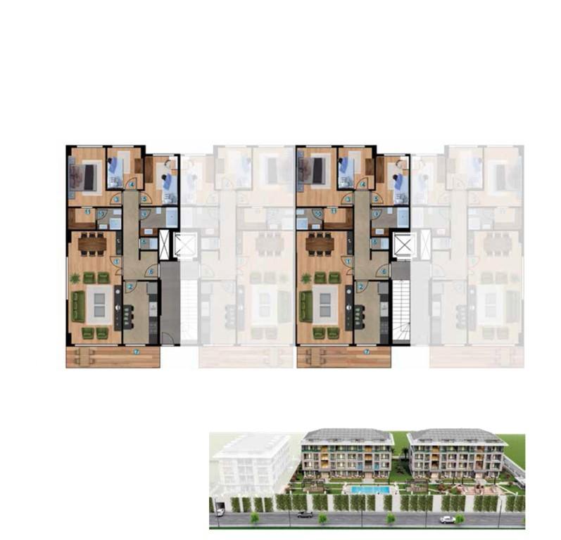 Design of a new residential complex in Istanbul, Beylikduzyu district - Umbrella Group - Photo 17