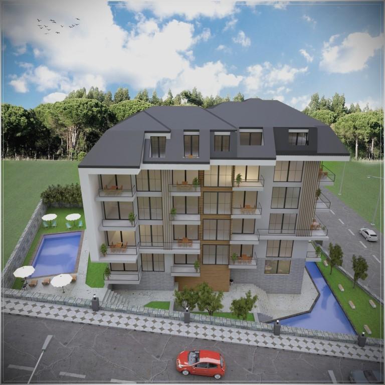 Modern residential complex in Demirtaş district, with apartments of 1+1, 2+1, 3+1 - Umbrella Group