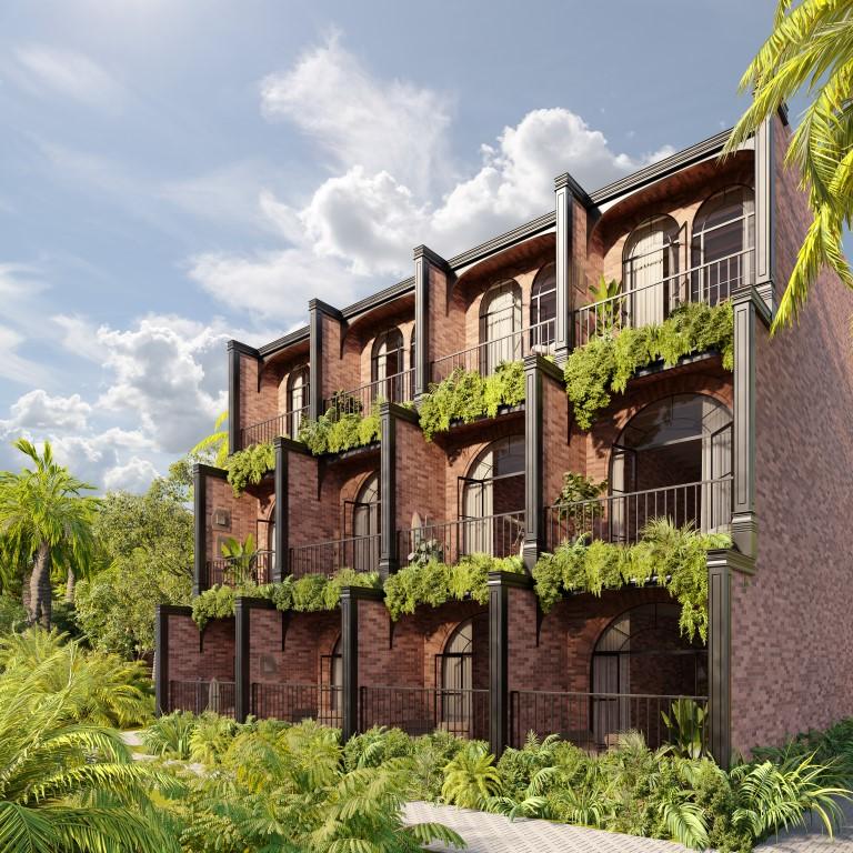 Project of a residential complex with 0+1 and 1+1 apartments in Bali - Umbrella Group
