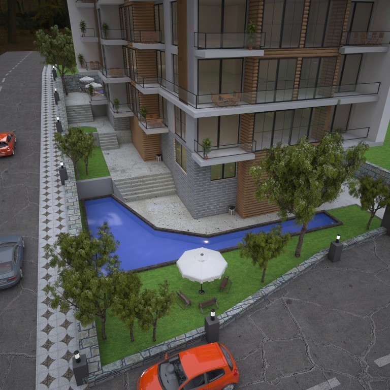 Modern residential complex in Demirtaş district, with apartments of 1+1, 2+1, 3+1 - Umbrella Group - Photo 10