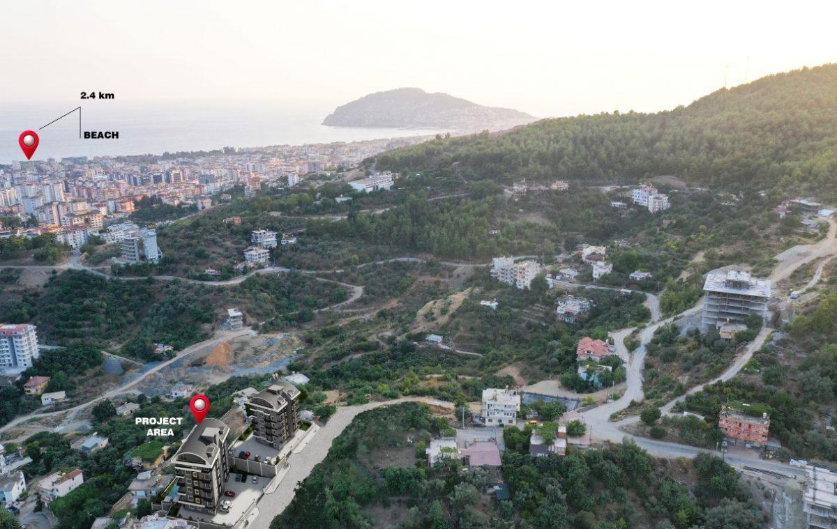 Apartments under construction in Alanya, Jikgilli district - Umbrella Group - Photo 10