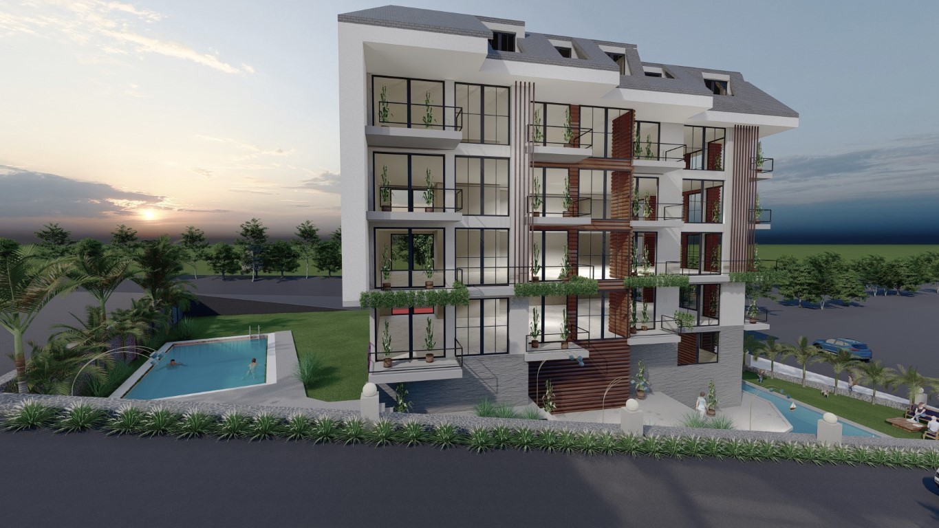 Modern residential complex in Demirtaş district, with apartments of 1+1, 2+1, 3+1 - Umbrella Group - Photo 11