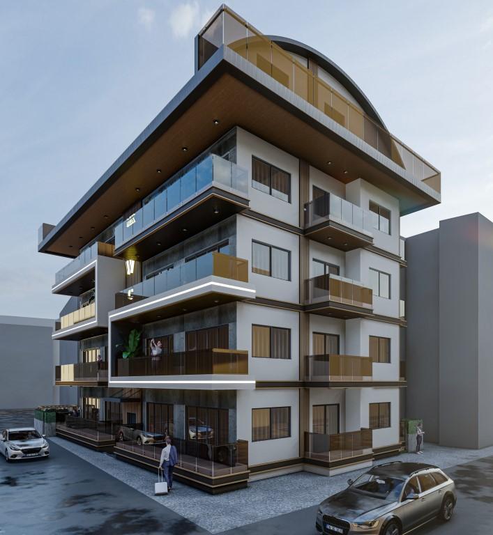 Spacious apartment under construction in the center of Alanya, 350 m to the beach - Umbrella Group - Photo 3