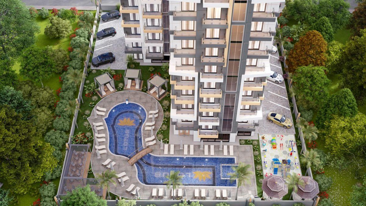 High-rise residential complex with 1+1 and 2+1 apartments in Mahmutlar district - Umbrella Group - Photo 7