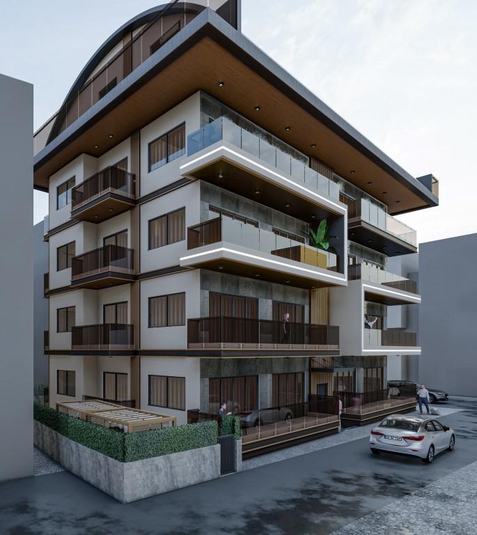 Spacious apartment under construction in the center of Alanya, 350 m to the beach - Umbrella Group - Photo 2