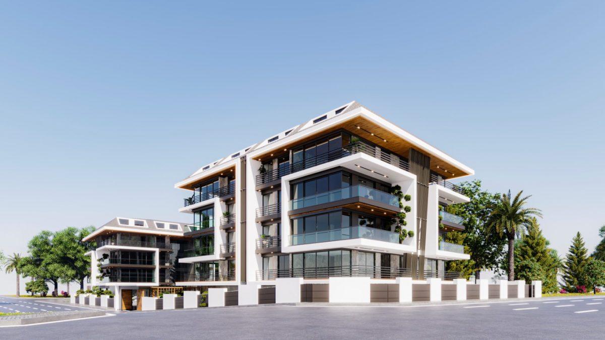 New residential complex with spacious apartments 50 m from the sea, Okudjalar district - Umbrella Group - Photo 5