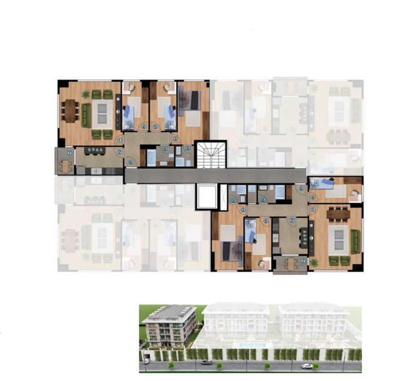 Design of a new residential complex in Istanbul, Beylikduzyu district - Umbrella Group - Photo 19