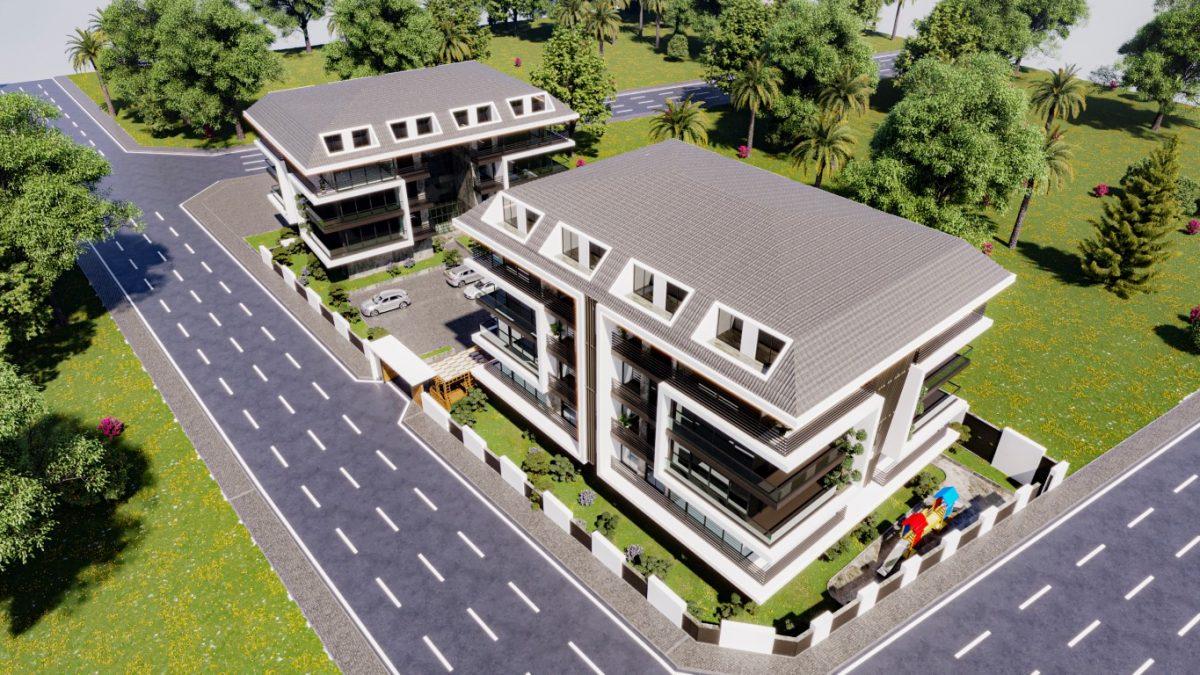 New residential complex with spacious apartments 50 m from the sea, Okudjalar district - Umbrella Group - Photo 4