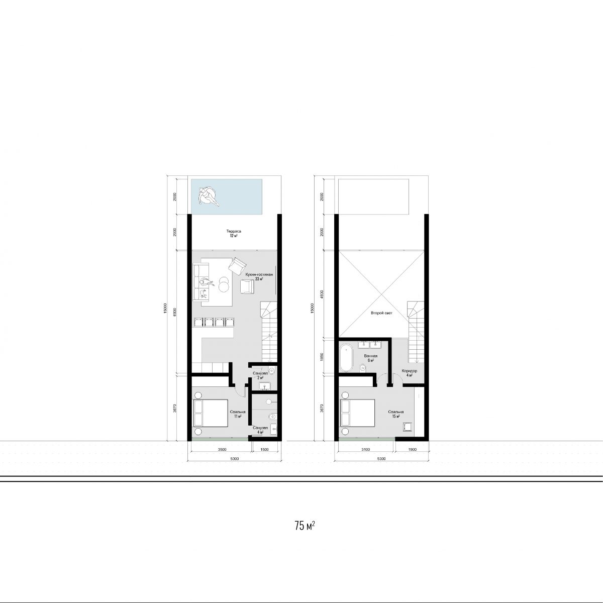 New project with 1+1 and 2+1 apartments in Bali, Bukit - Umbrella Group - Photo 23