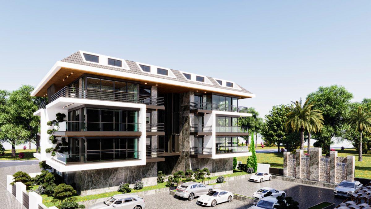 New residential complex with spacious apartments 50 m from the sea, Okudjalar district - Umbrella Group - Photo 9